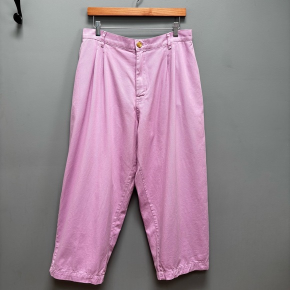 Big Bud Press Double Pleat Trouser Lilac L - Picture 2 of 12